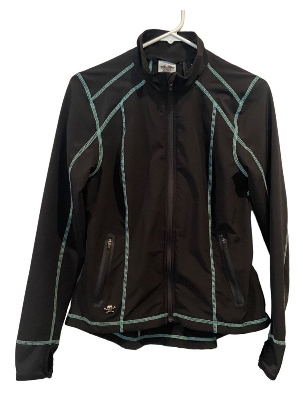 Harley Davidson Lightweight Zip Front Jacket Size Small